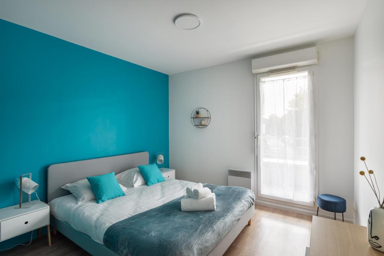 Appartamento Bahibe - Balcon Et Parking Au Calme Proche Gare Rennes Esterno foto